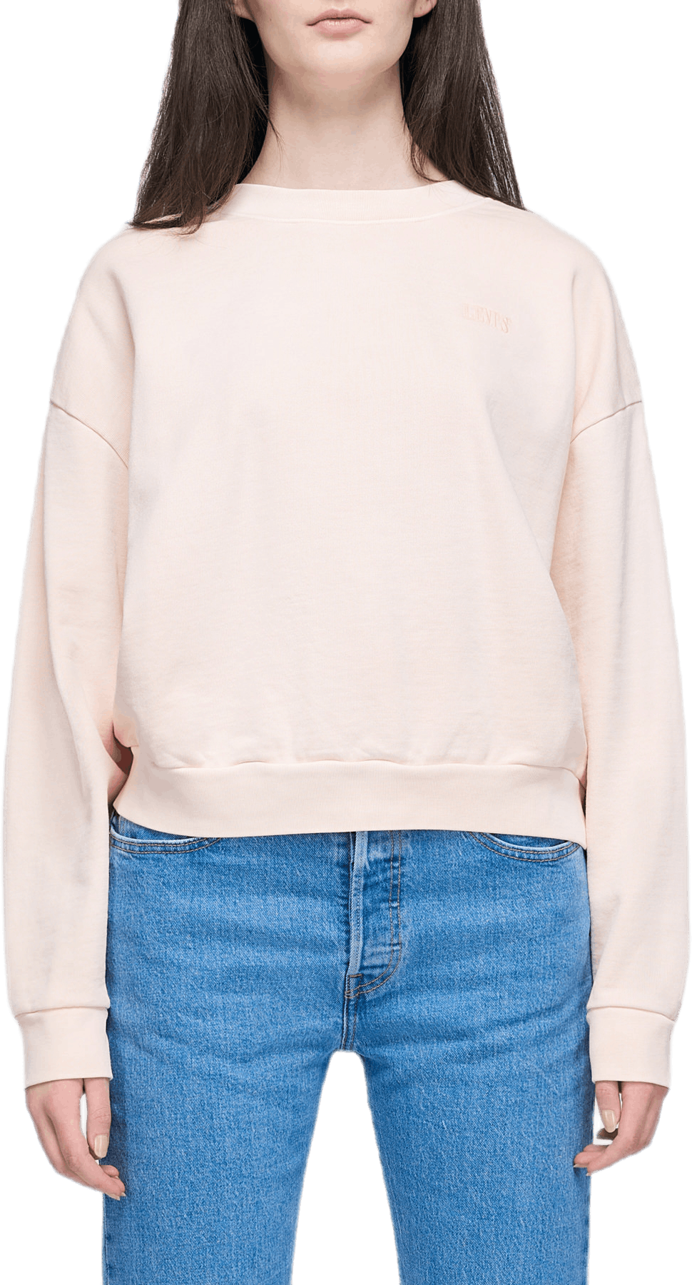 Diana Crewneck Pink, Female, Tøj, hættetrøjer og sweatshirts, Lyserød, L