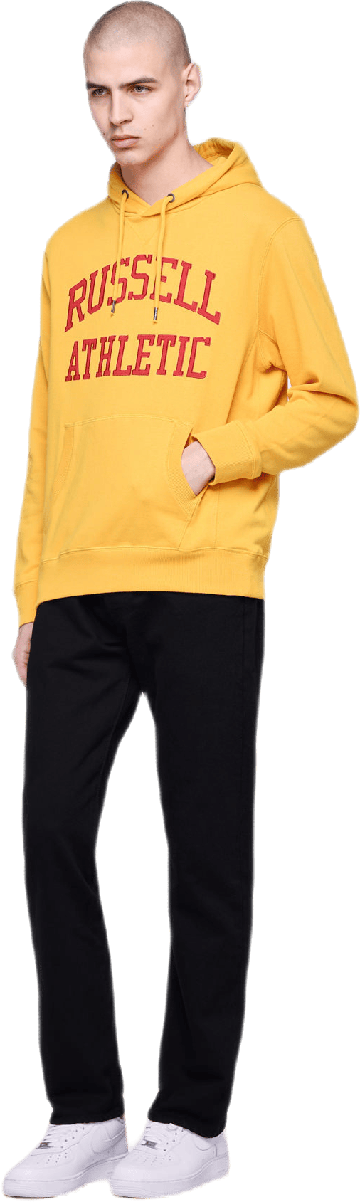 Iconic Twill Hoodie Yellow - Bild 2
