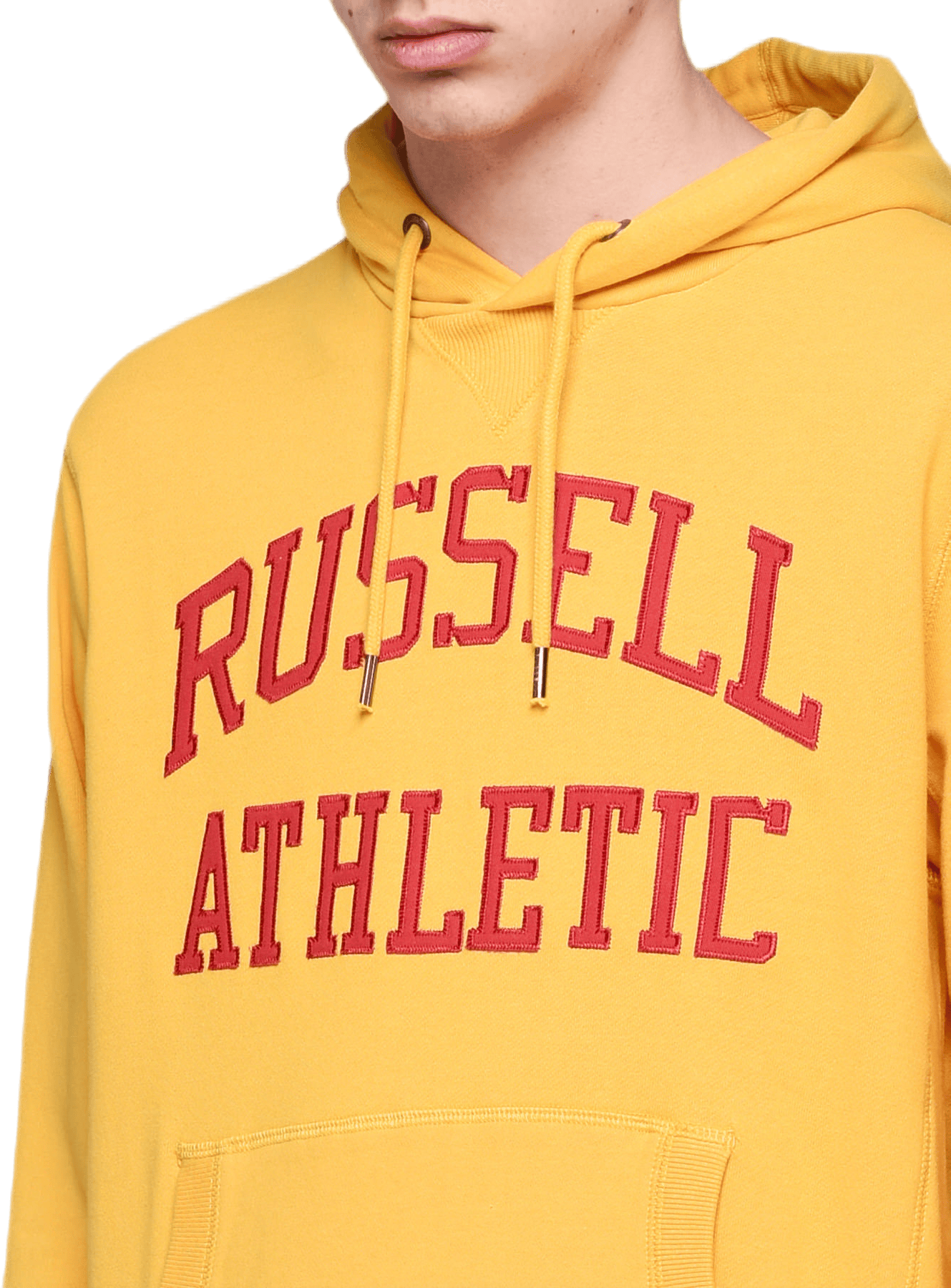 Iconic Twill Hoodie Yellow - Bild 4