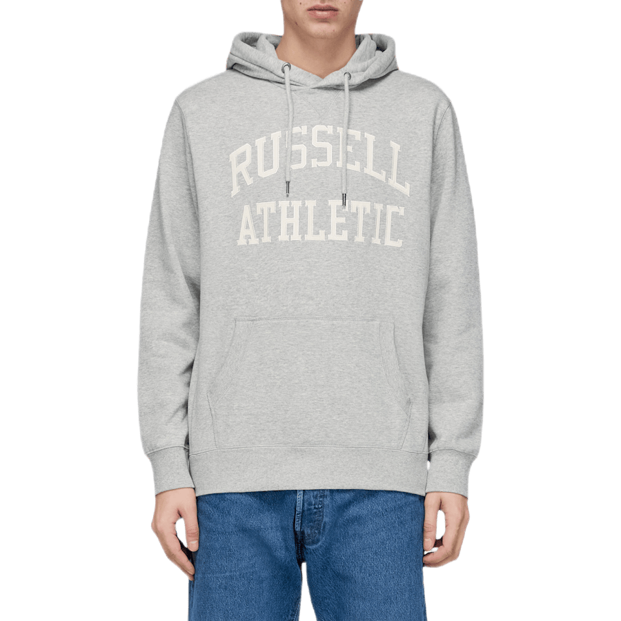 Pull-over Hoody Brushed Fleece Gray