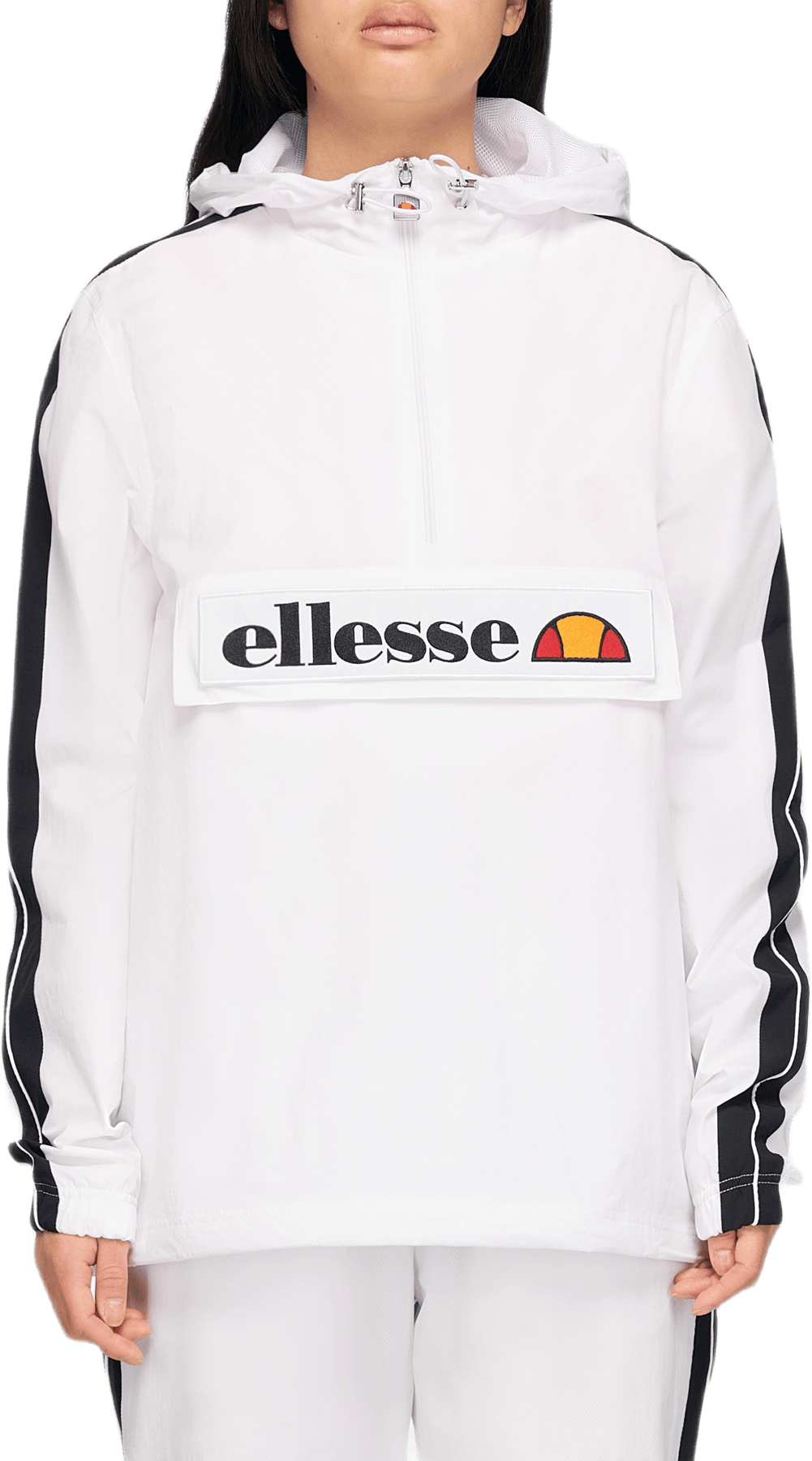 Tonvilli Half Zip Track Top White