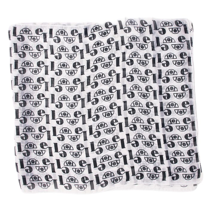 X Caliroots Cremsi Scarf White, Unisex, Apparels, other accessories, Multi color, ONESIZE