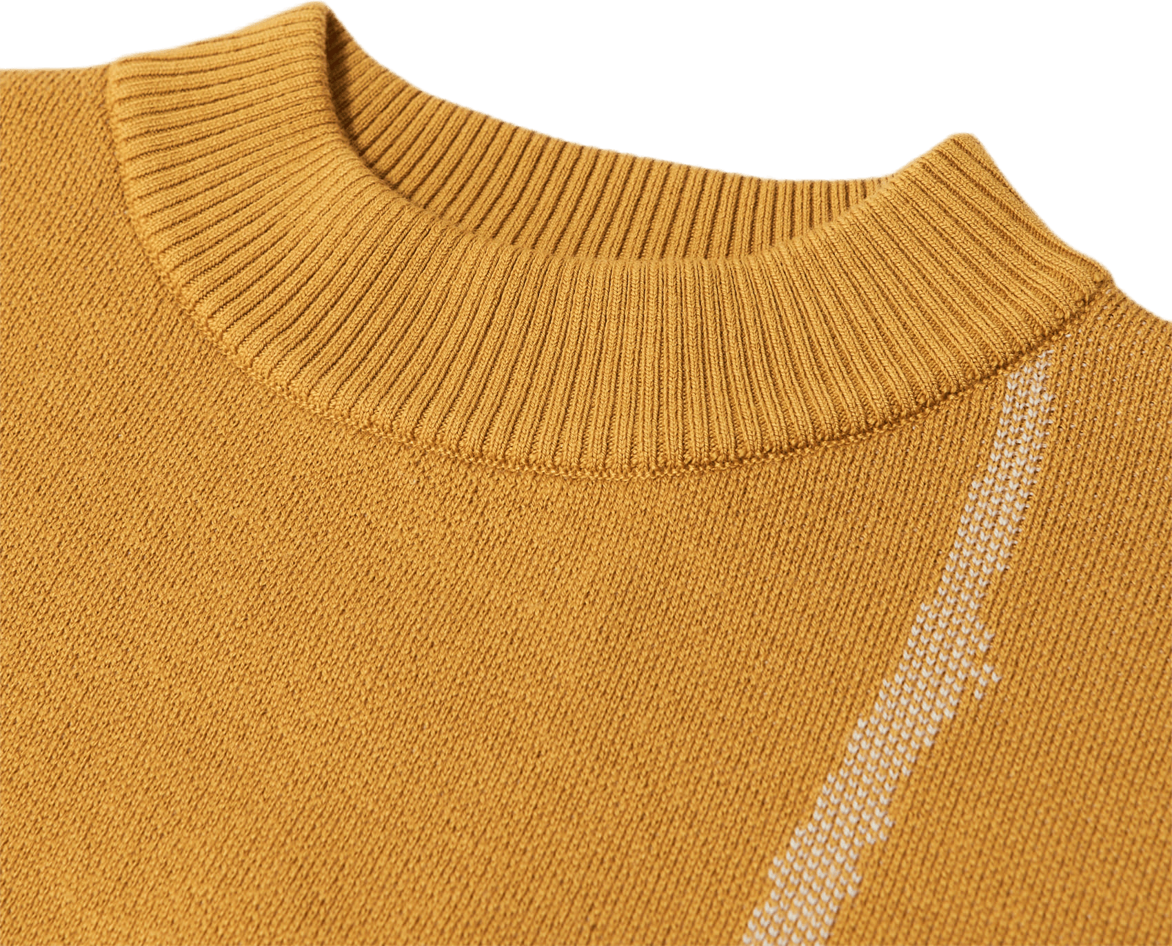 Terrain Jacquard Knit Jumper Yellow - Bild 3