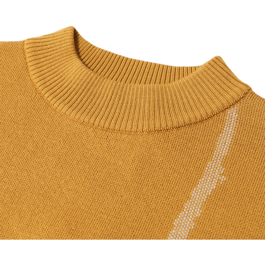 Terrain Jacquard Knit Jumper Yellow - Bild 3