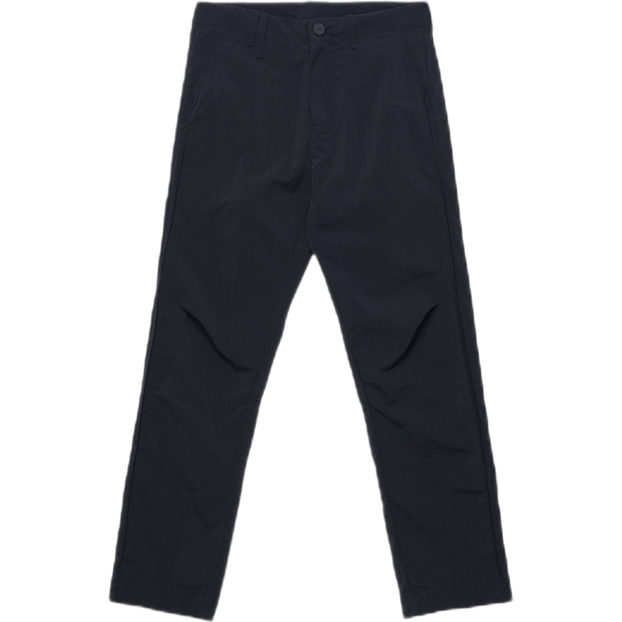Tailored Nylon Trousers Black