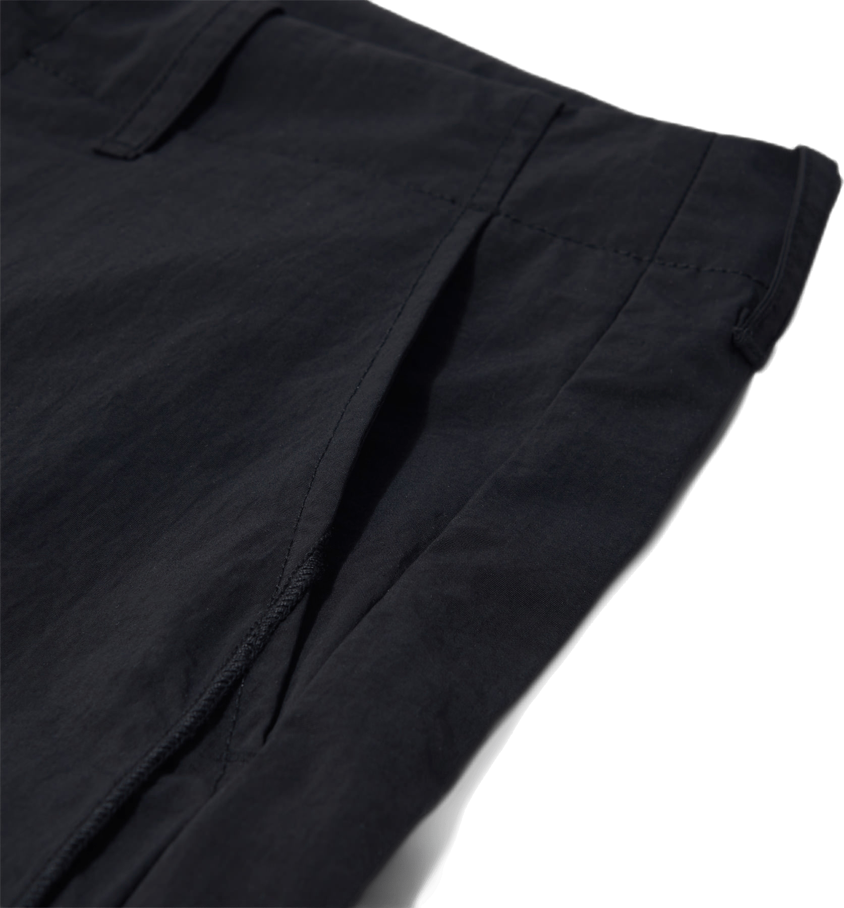 Tailored Nylon Trousers Black - Bild 2