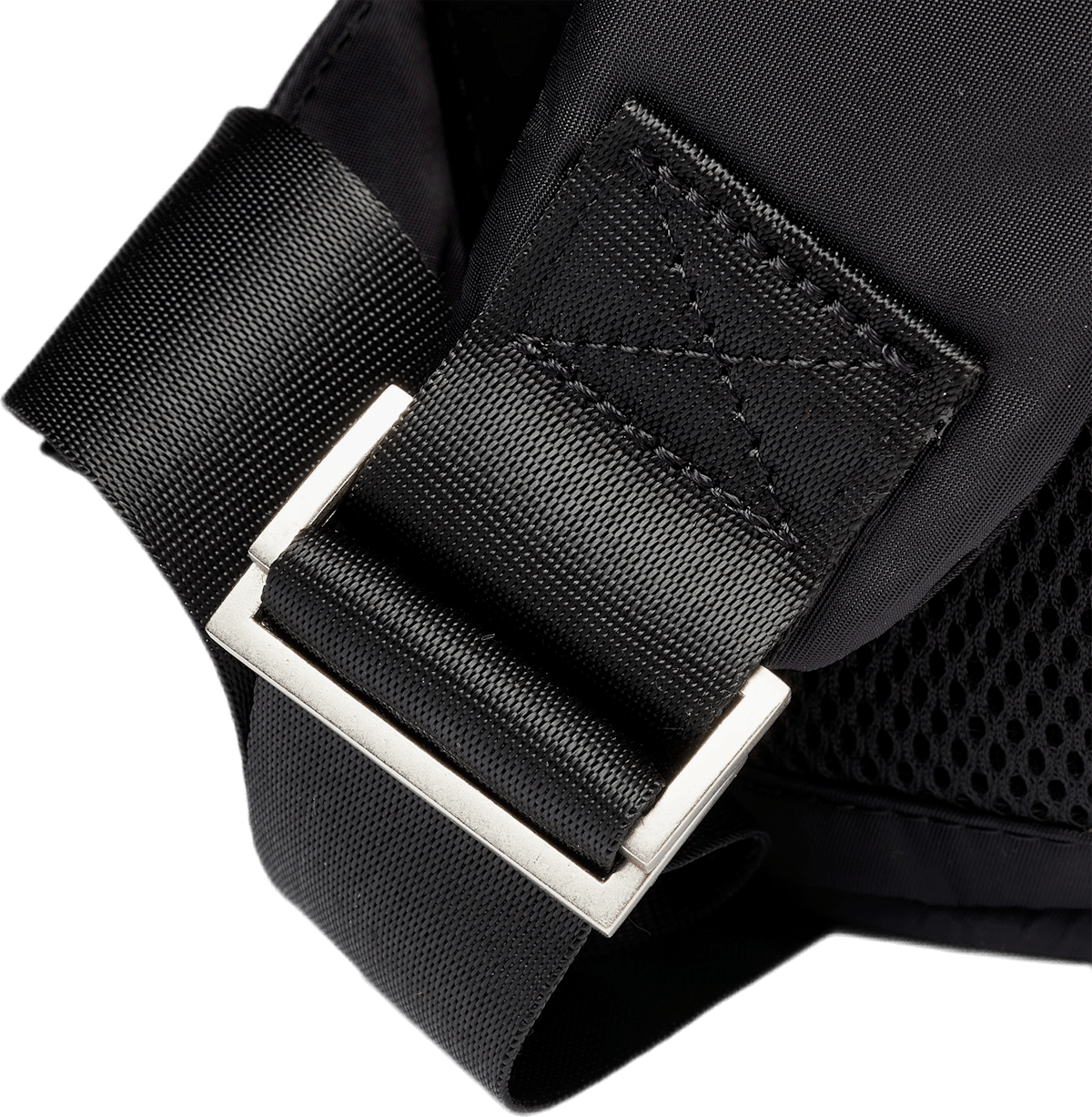 Curve Flap Backpack Black