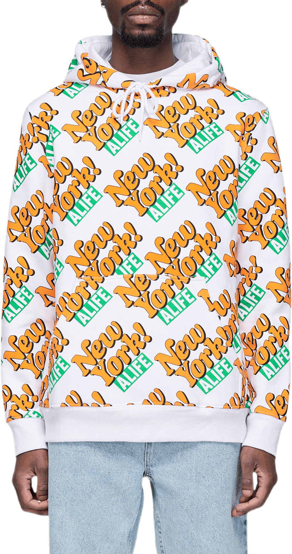 Allover Pullover White