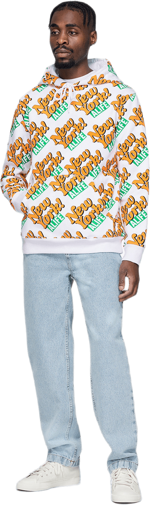 Allover Pullover White - Bild 2