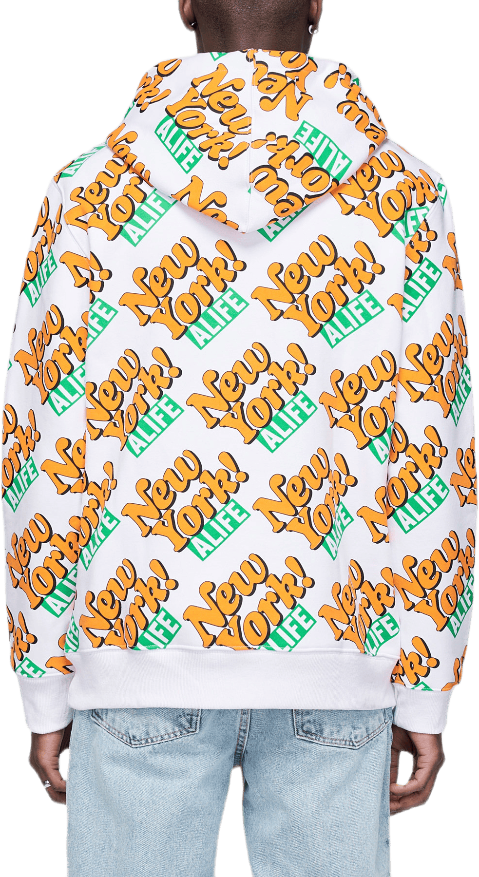 Allover Pullover White - Bild 4