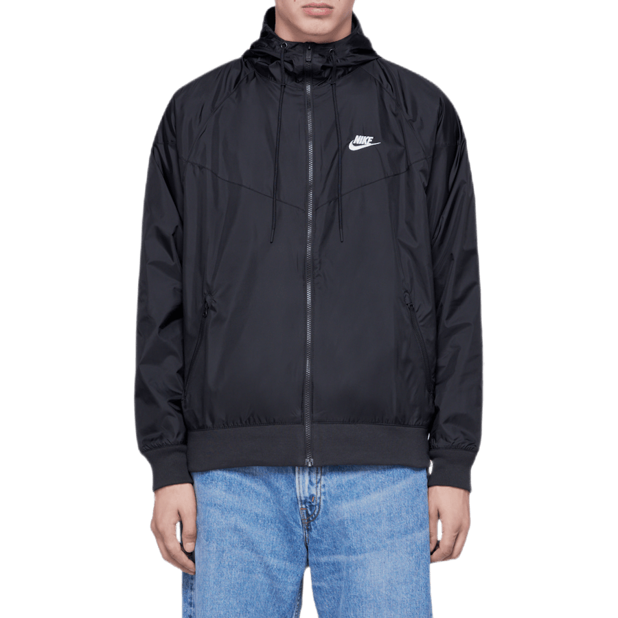 Hooded Windbreaker Black