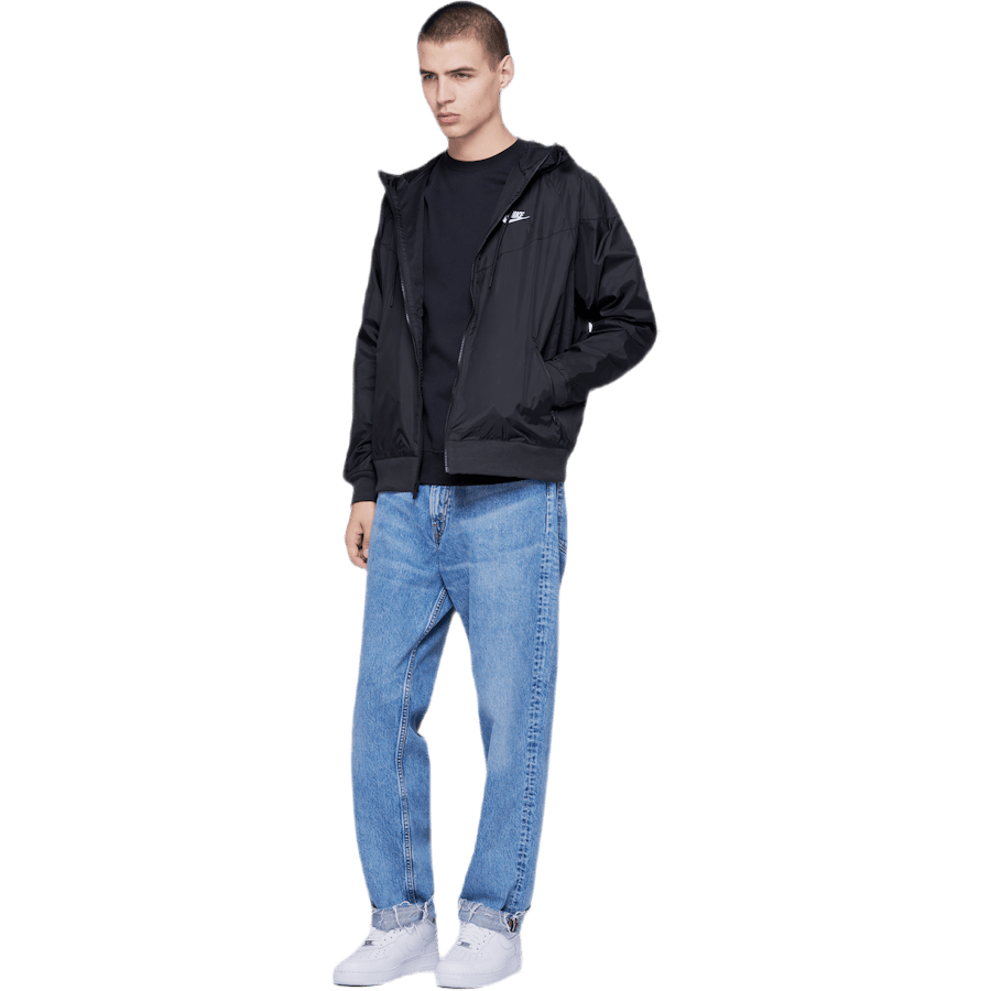 Hooded Windbreaker Black - Bild 2