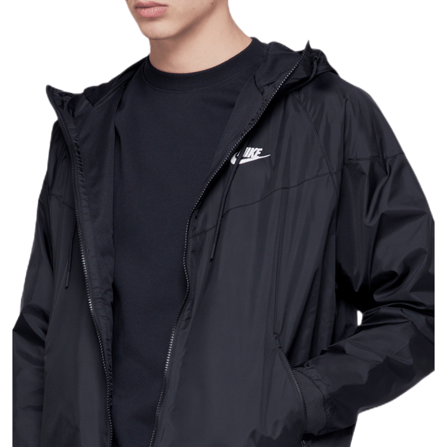 Hooded Windbreaker Black - Bild 3