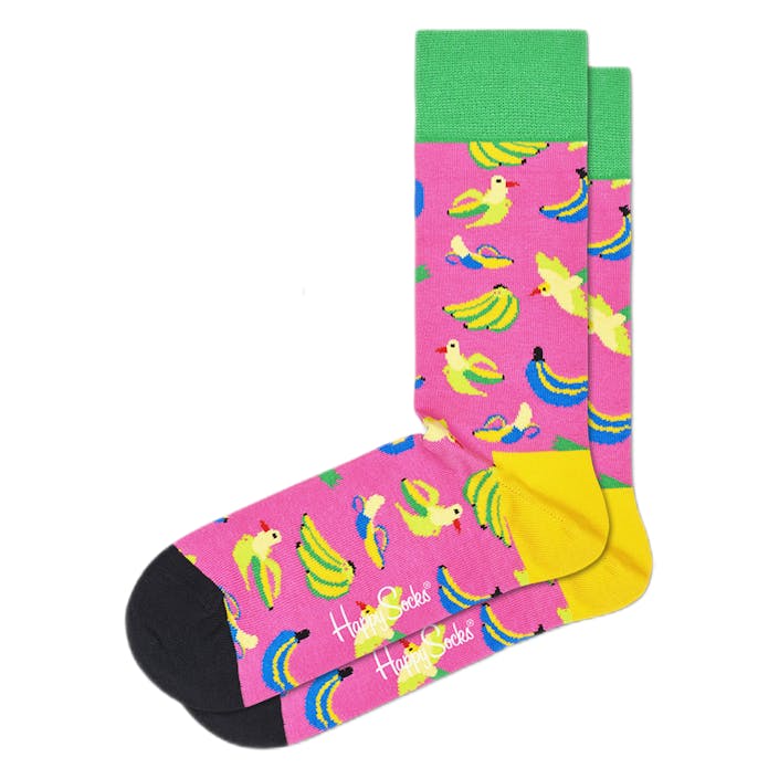 Banana Bird Sock Multi, Unisex, Kläder, Strumpor, Flerfärgad, 36-40
