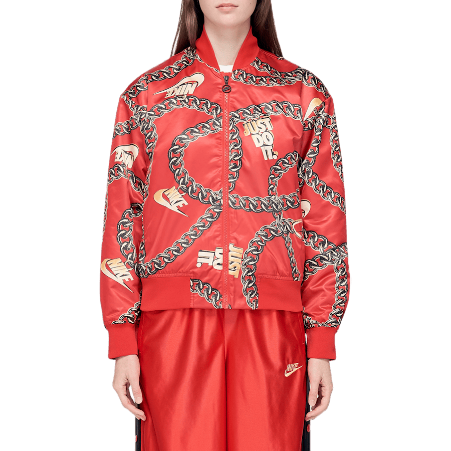 Synthetic-fill Jacket Red