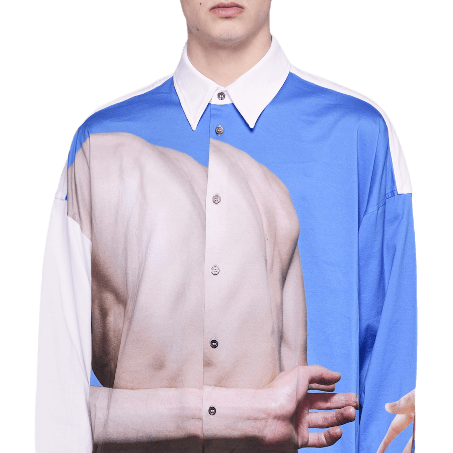 Poplin Jersey Blue - Bild 2