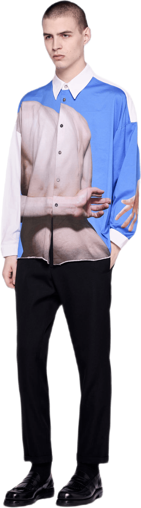 Poplin Jersey Blue - Bild 5