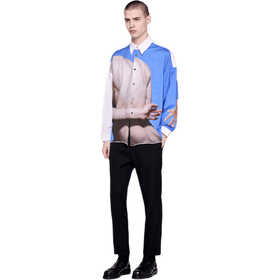 Poplin Jersey Blue - Bild 5