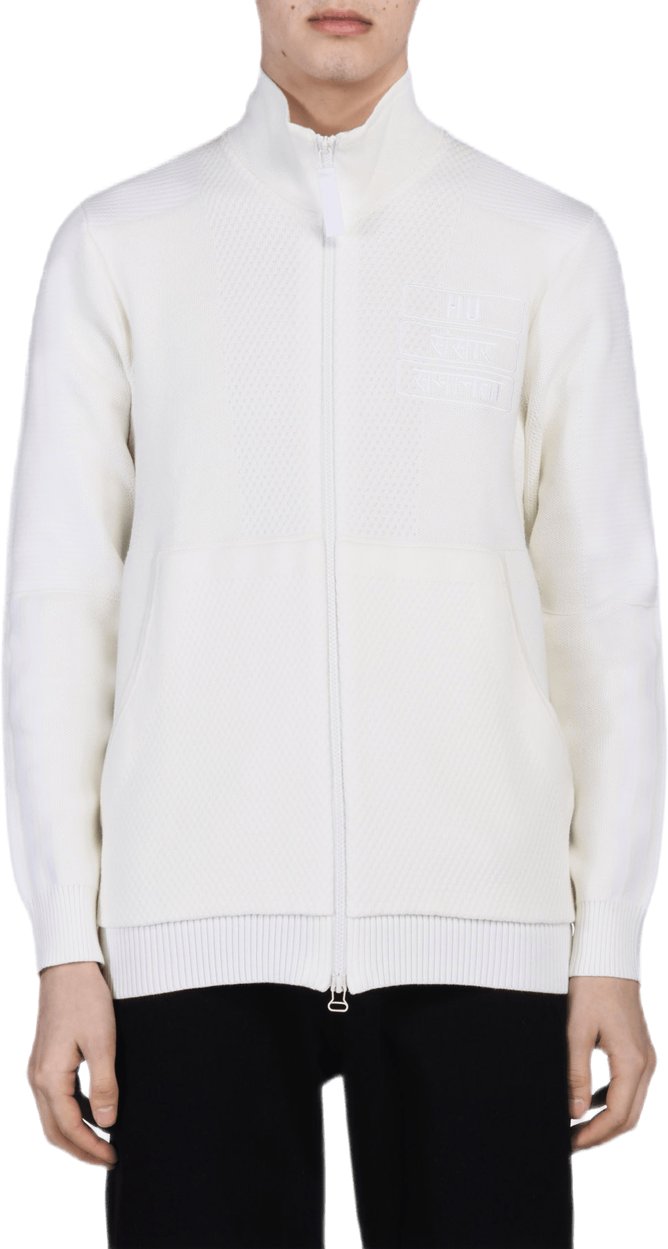 Pw Hu Holi Knit Track Top White