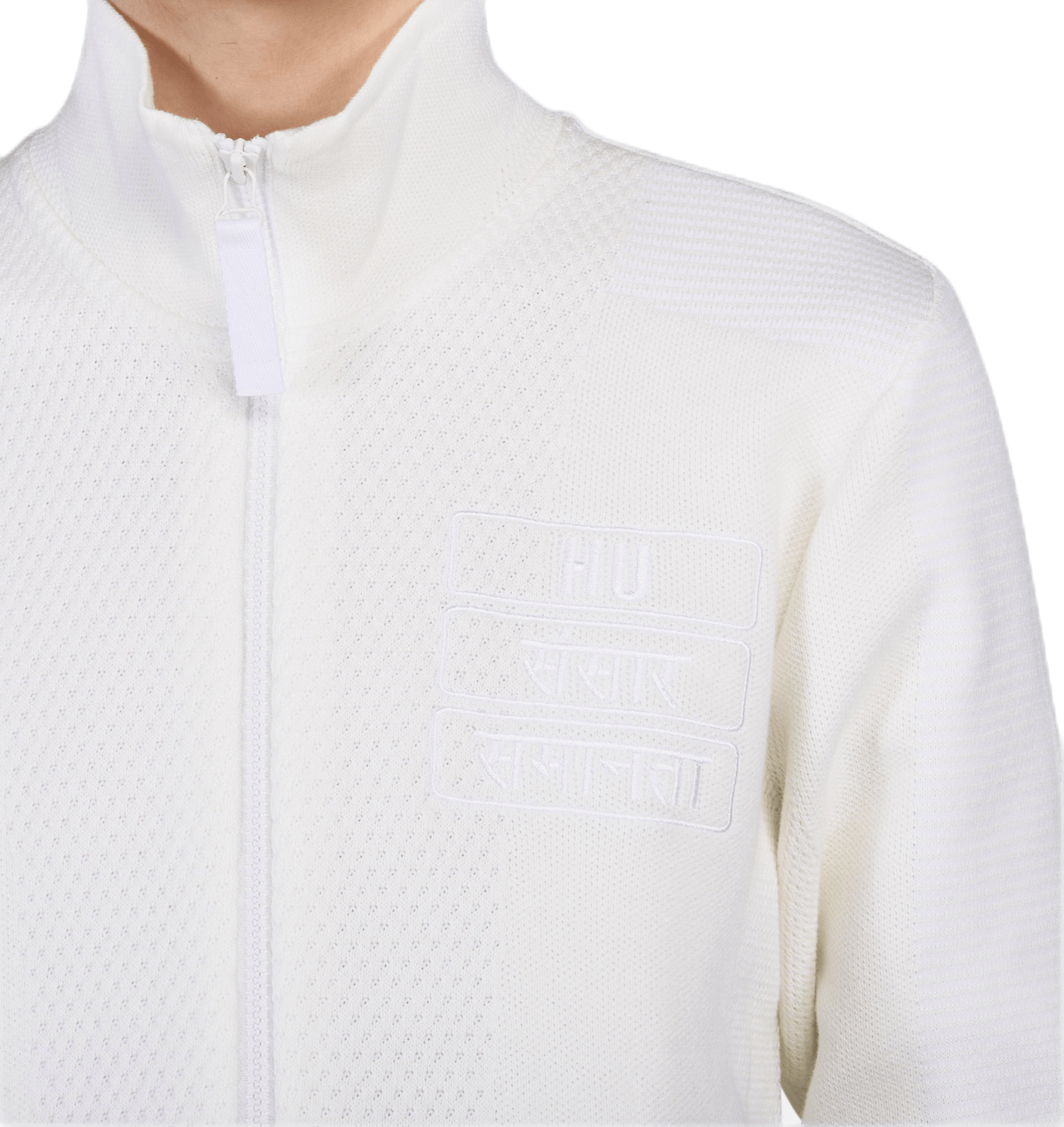 Pw Hu Holi Knit Track Top White - Bild 2