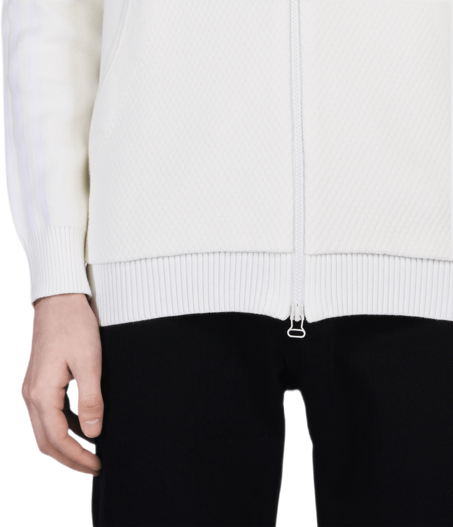 Pw Hu Holi Knit Track Top White - Bild 3