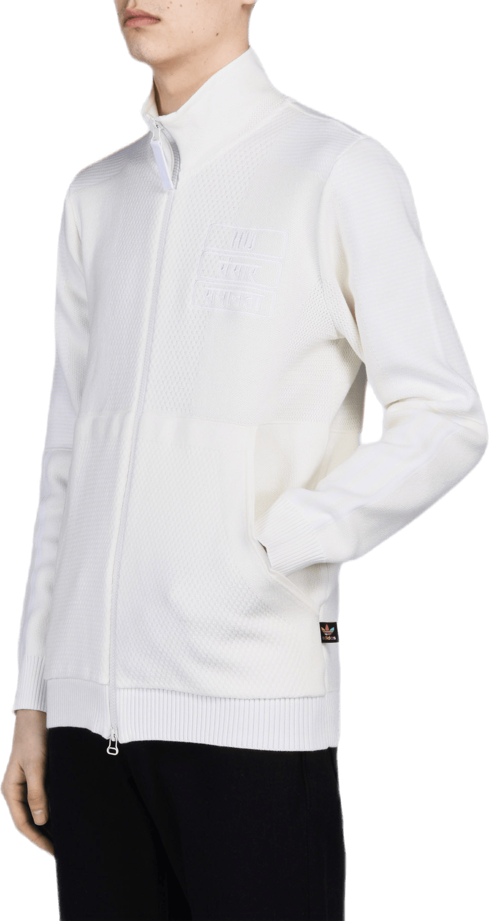 Pw Hu Holi Knit Track Top White - Bild 6