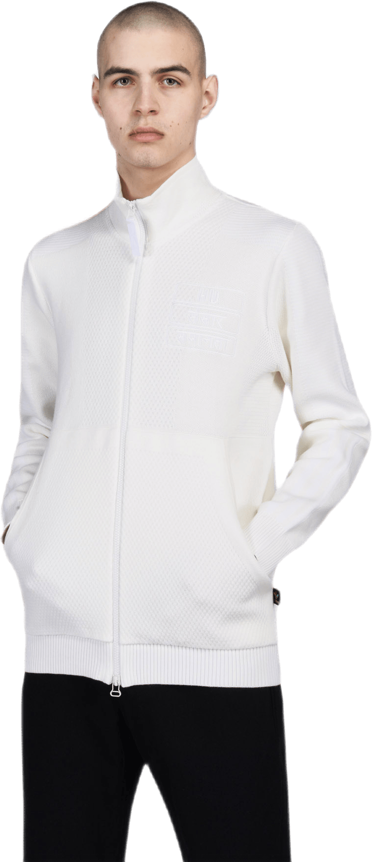 Pw Hu Holi Knit Track Top White - Bild 7
