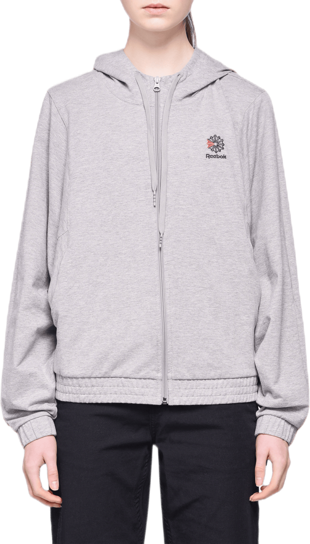 Classic Zip Hoodie Gray