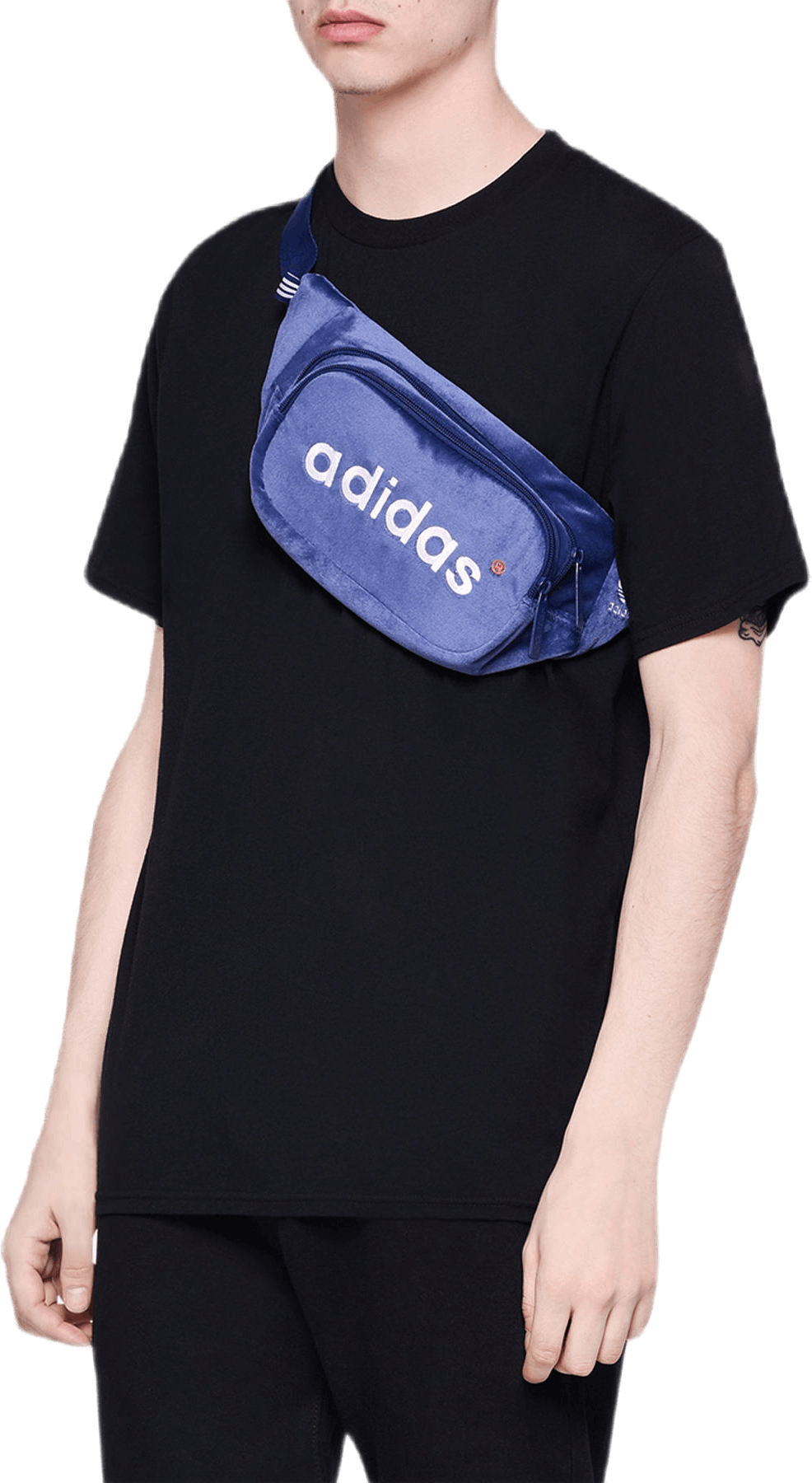 Waistbag Blue, Unisex, Équipement, sacs et sacs à dos, Noir, ONESIZE