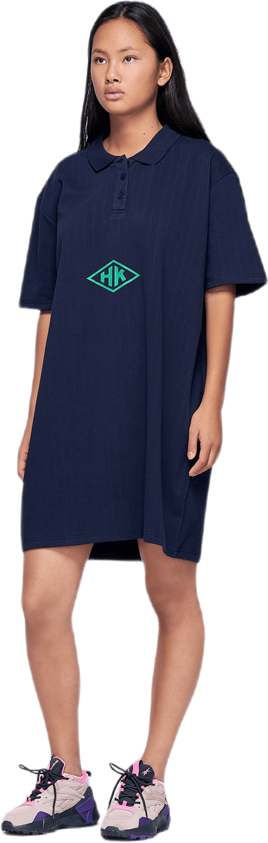 Polo Dress Blue - Bild 3