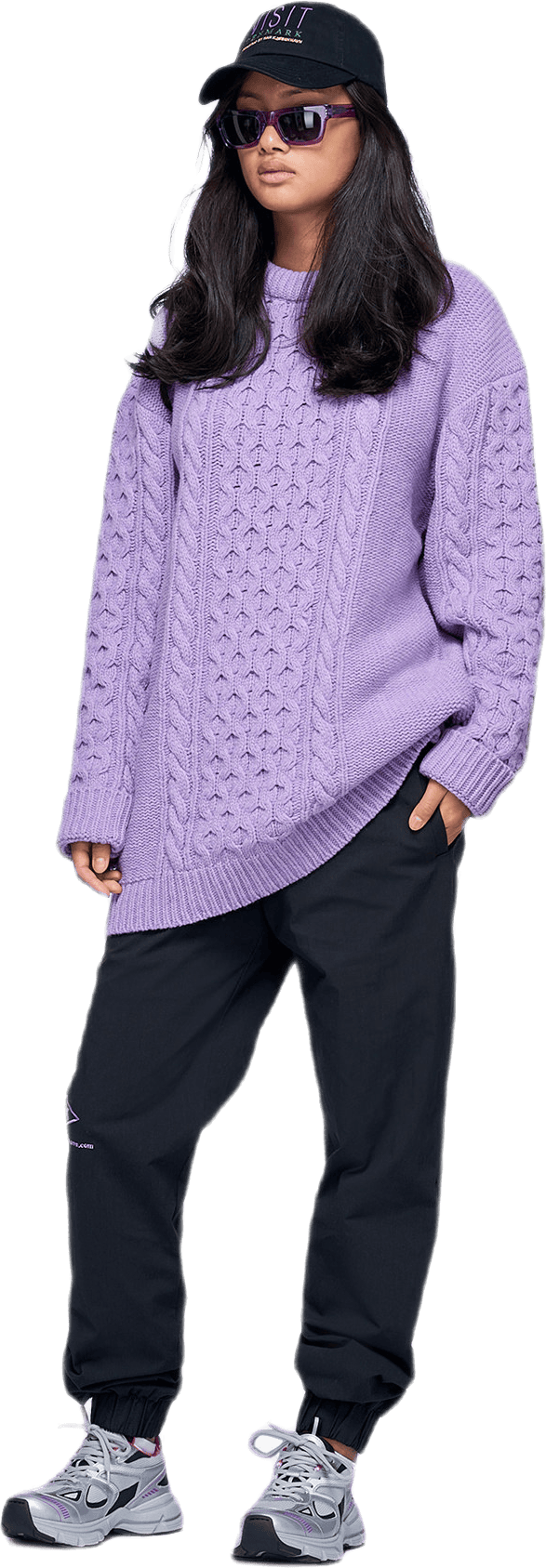 Boyfriend Knit Purple - Bild 2