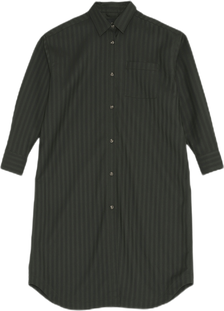 Shirt Dress Green, Female, Vêtements, jupes et robes, Noir, XS