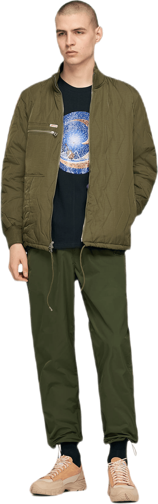 Adar Quilted Jacket Green - Bild 2