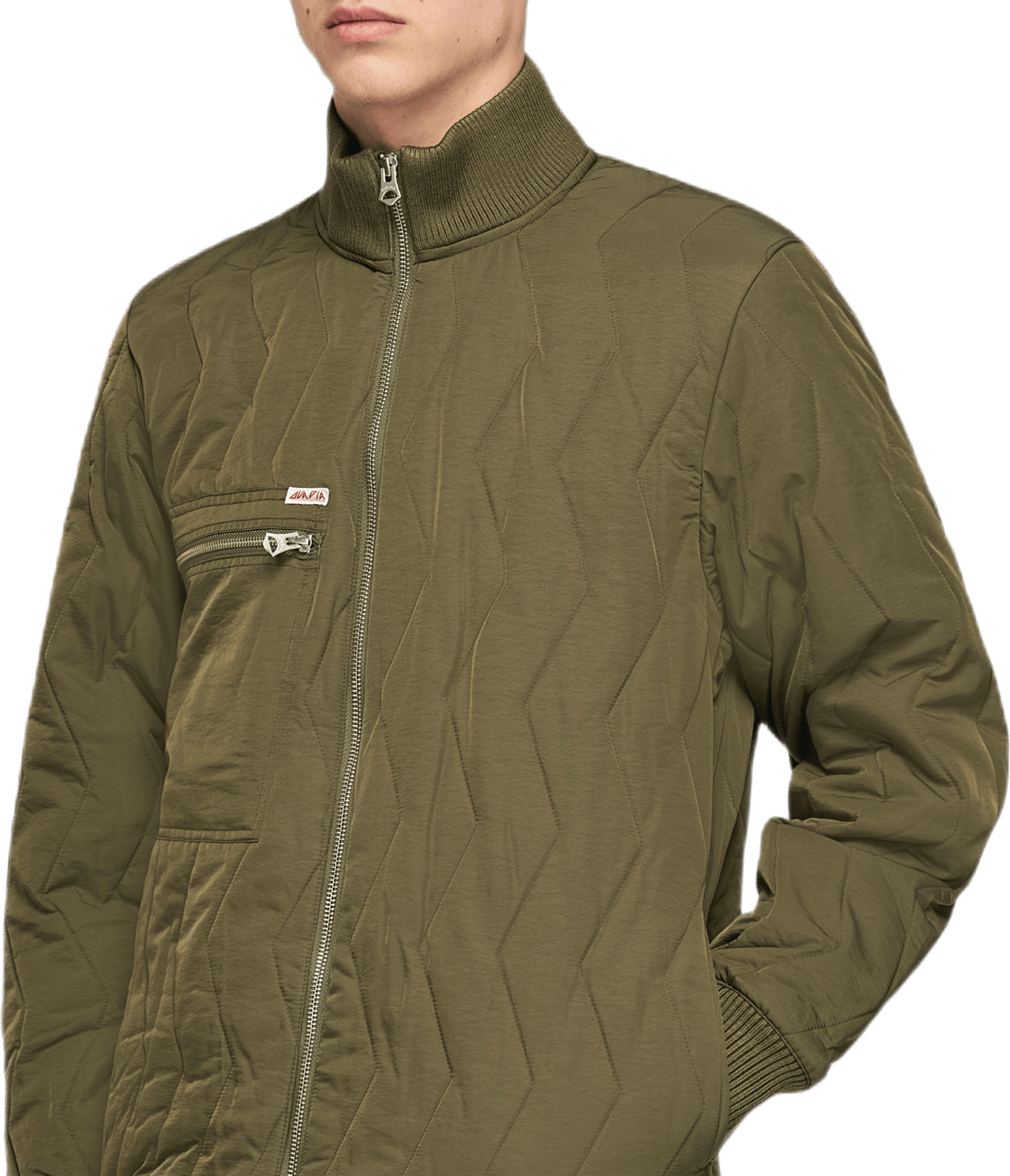 Adar Quilted Jacket Green - Bild 3