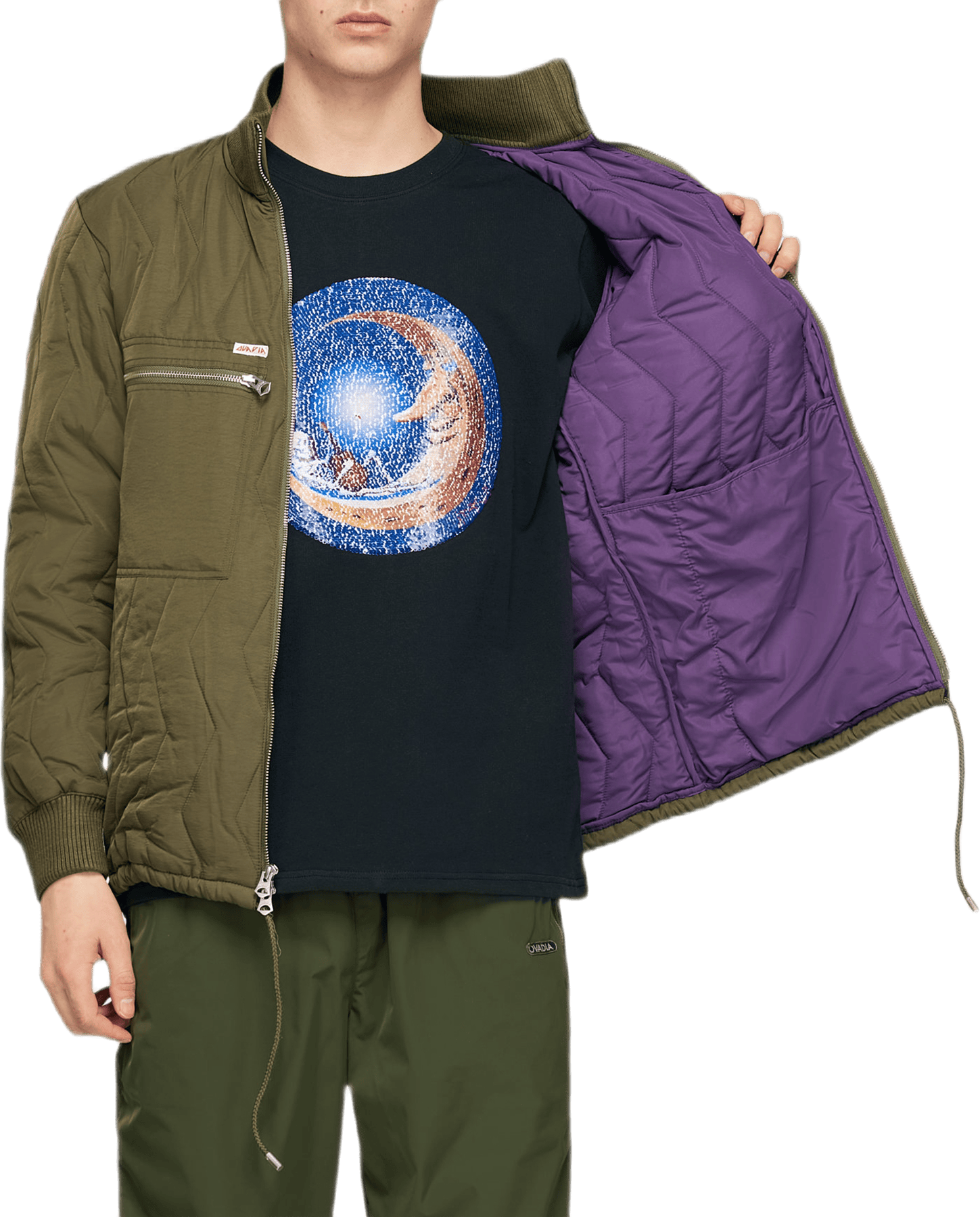 Adar Quilted Jacket Green - Bild 5