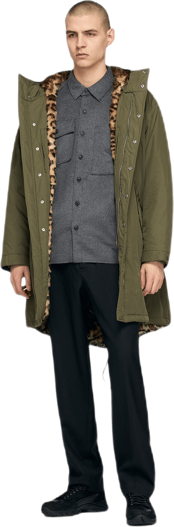 Dawn Lined Fishtail Parka Green - Bild 2