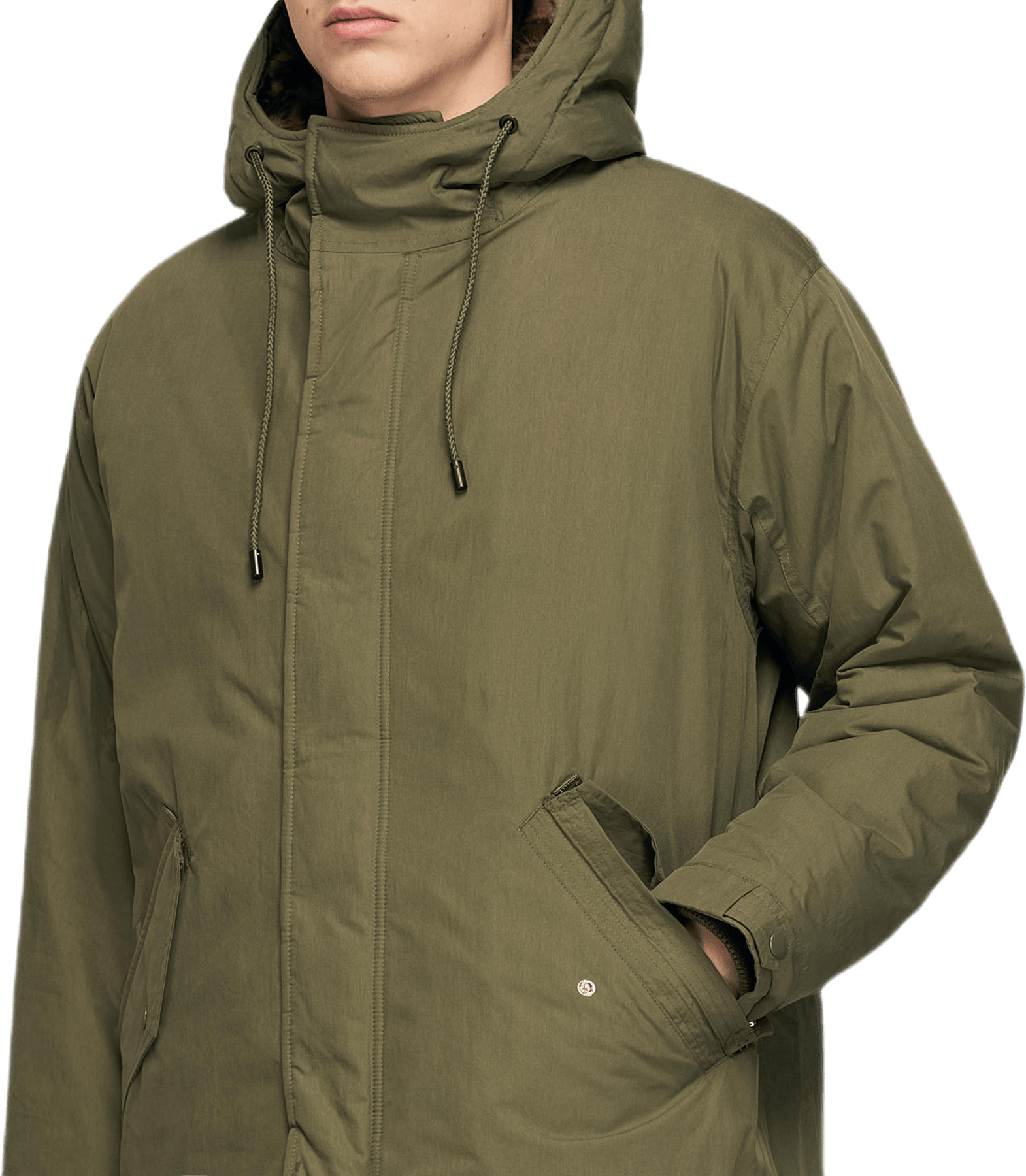 Dawn Lined Fishtail Parka Green - Bild 3