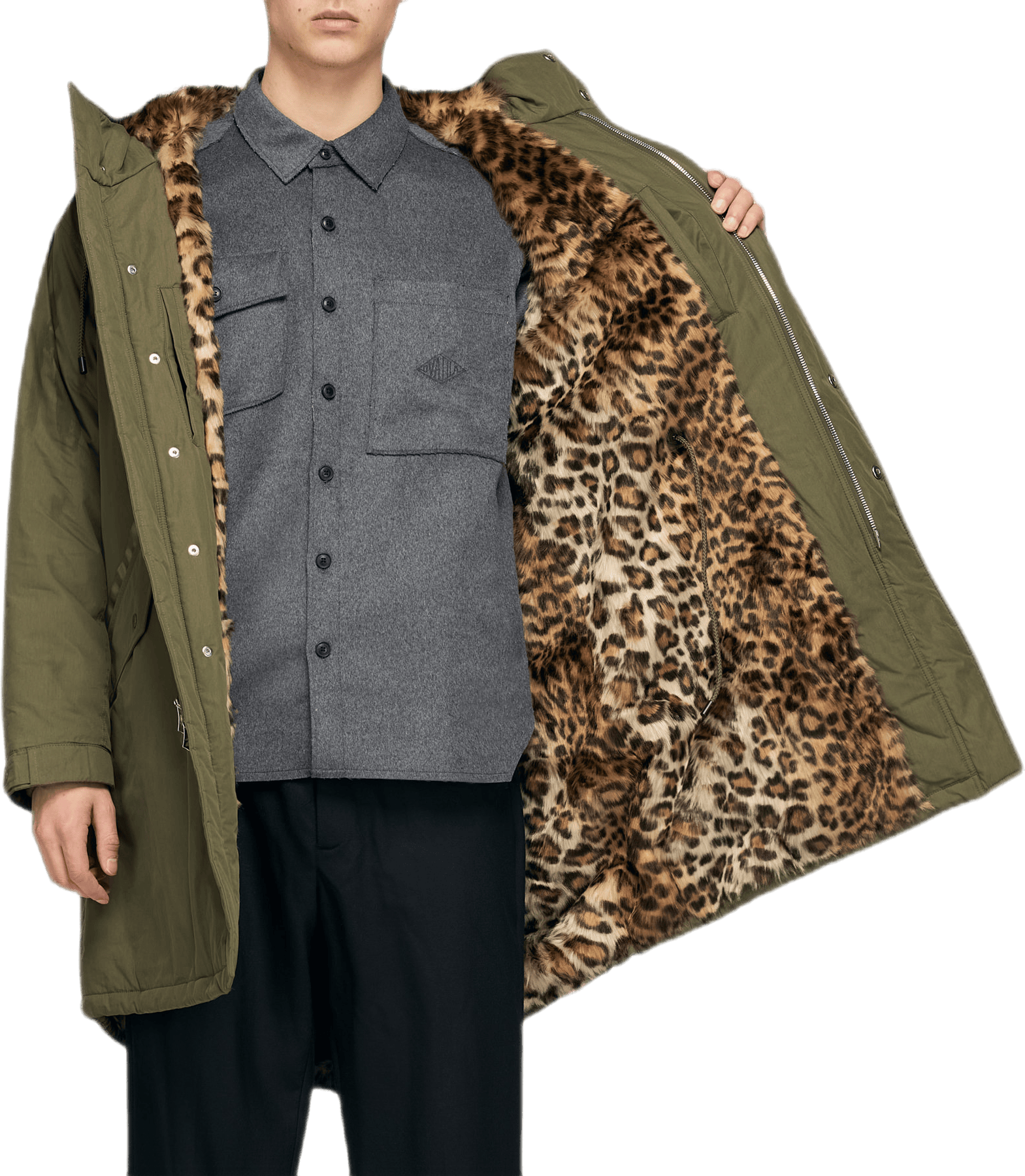 Dawn Lined Fishtail Parka Green - Bild 6