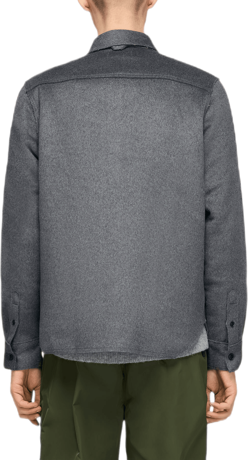 Ike Turner Military Overshirt Gray - Bild 4