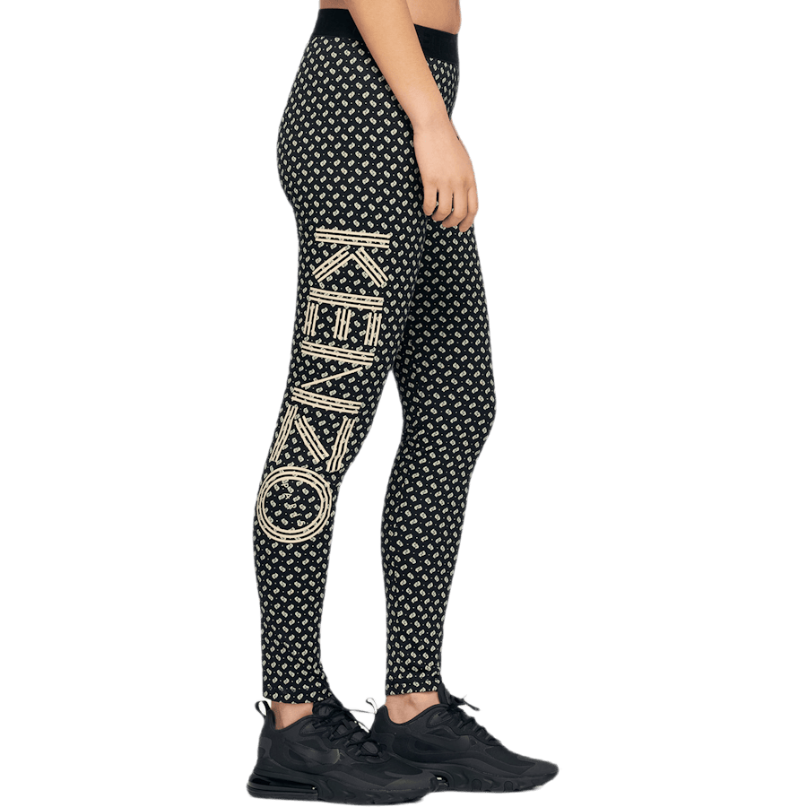 Kenzo Logo Ikat Leggings Black - Bild 4