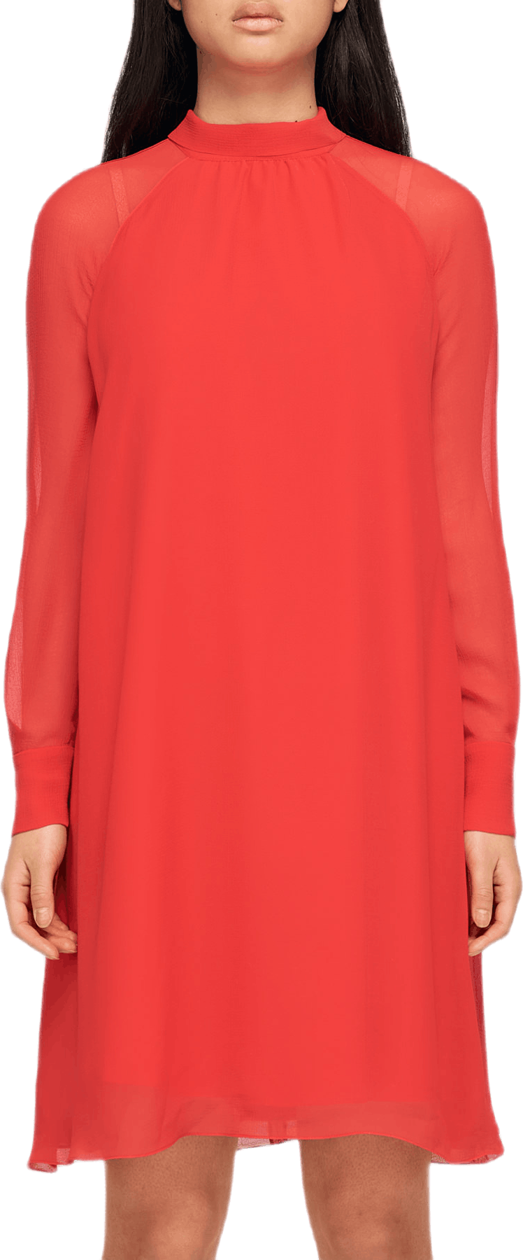 Flowing Dress Red, Female, Vaatteet, hameet ja mekot, Punainen, 38