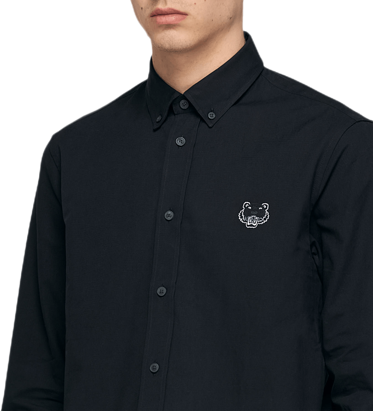Tiger Casual Shirt Black