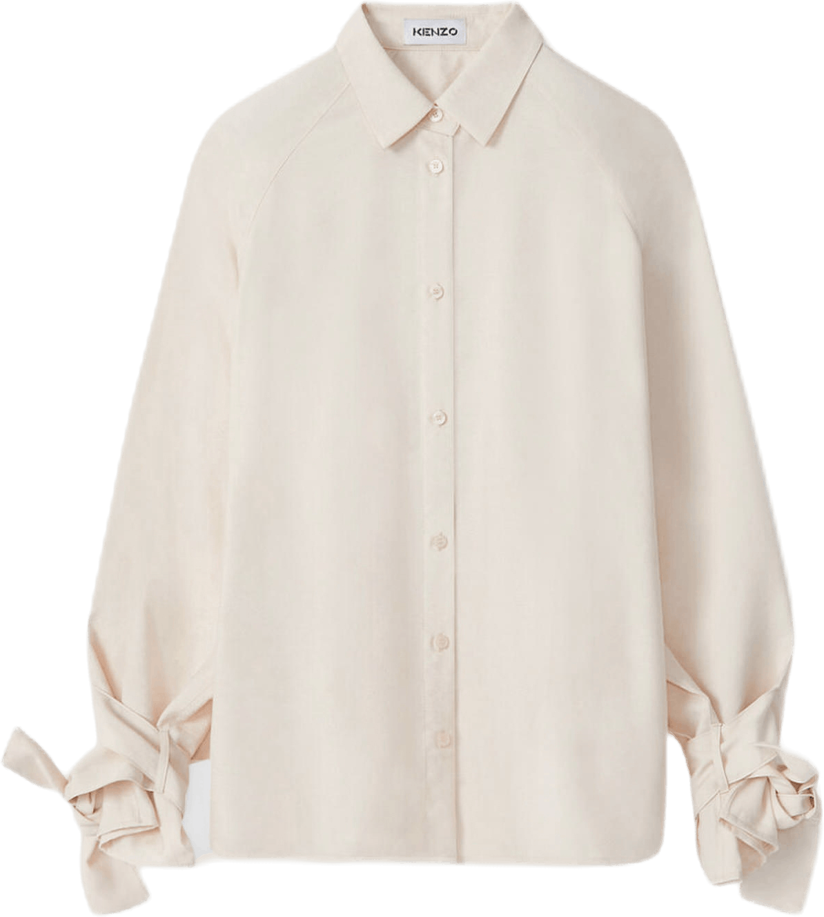 Trench Coat-style Shirt White