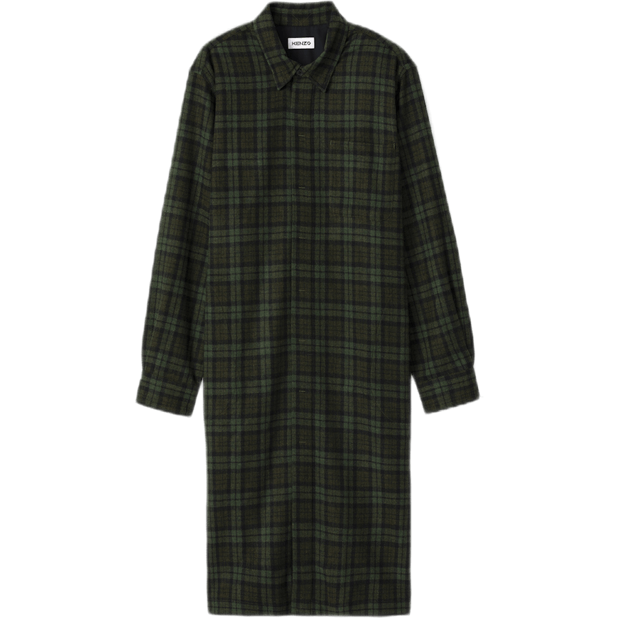 Long Overshirt Khaki