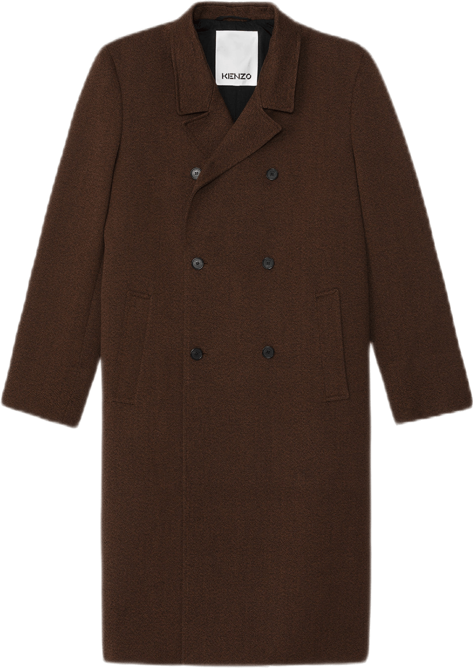 Double Breasted Coat Brown
