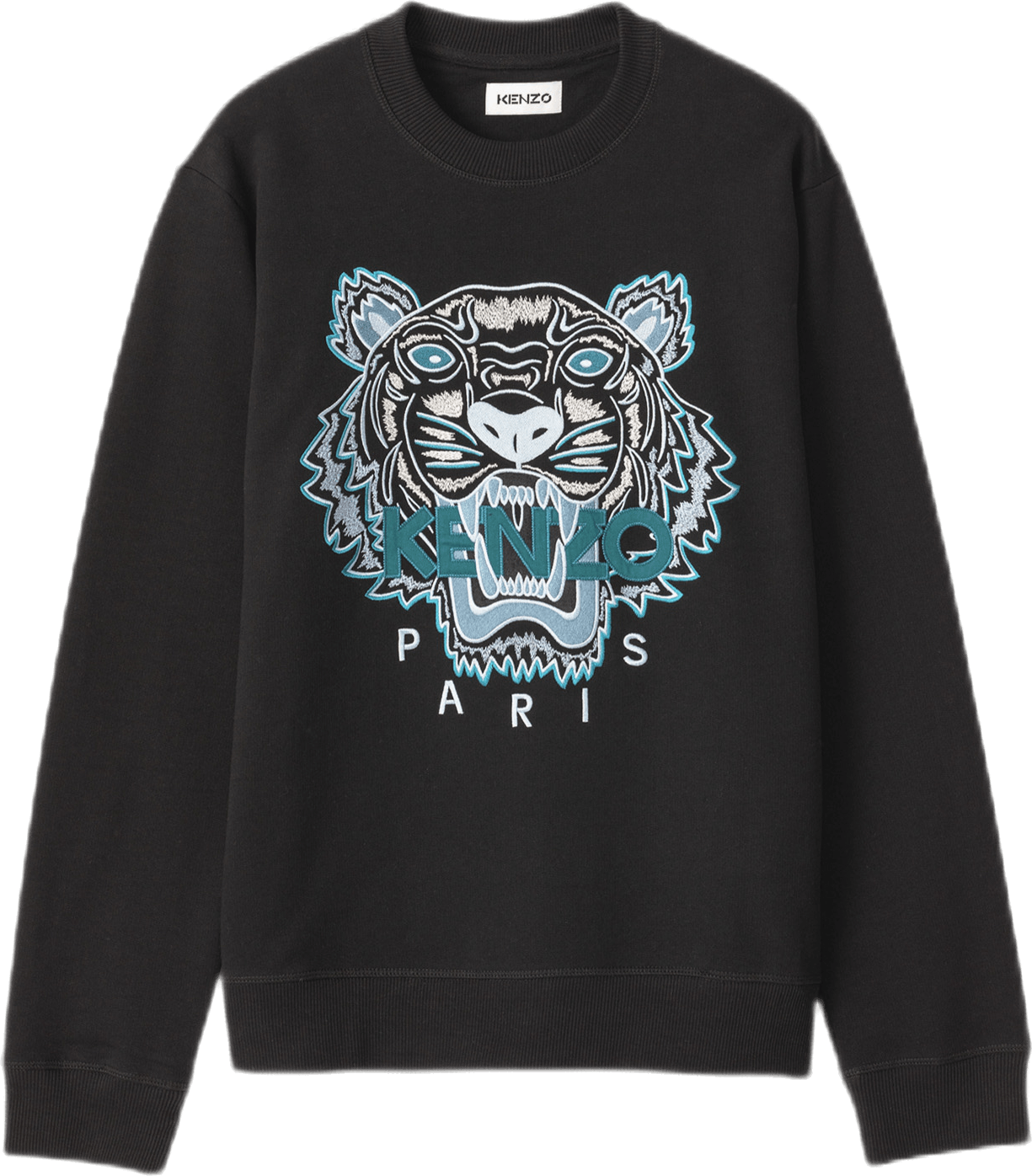 Classic Tiger Crewneck Sweat Black, Male, Apparels, hoodies and sweatshirts, Black, L