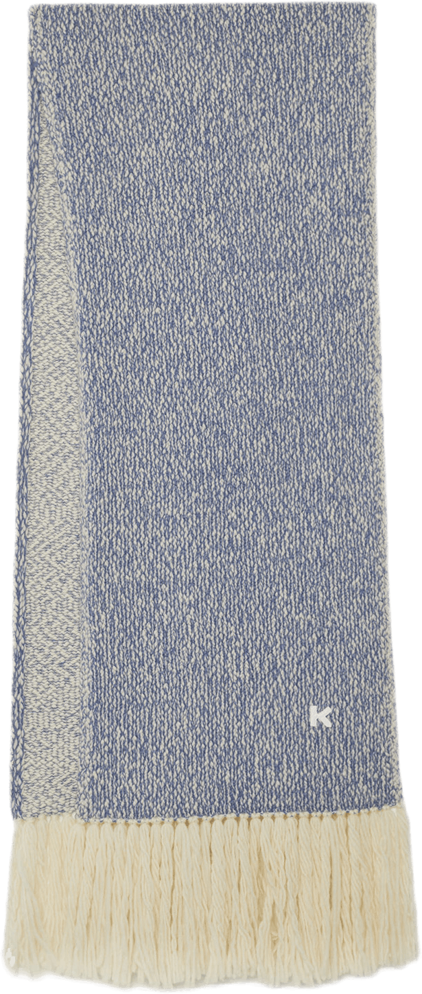 Popcorn Knit Scarf Yellow, Unisex, Apparels, other accessories, Yellow, ONESIZE