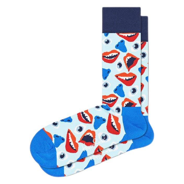 Face Sock Multi, Unisex, Apparels, Underwear, multi color, 41-46