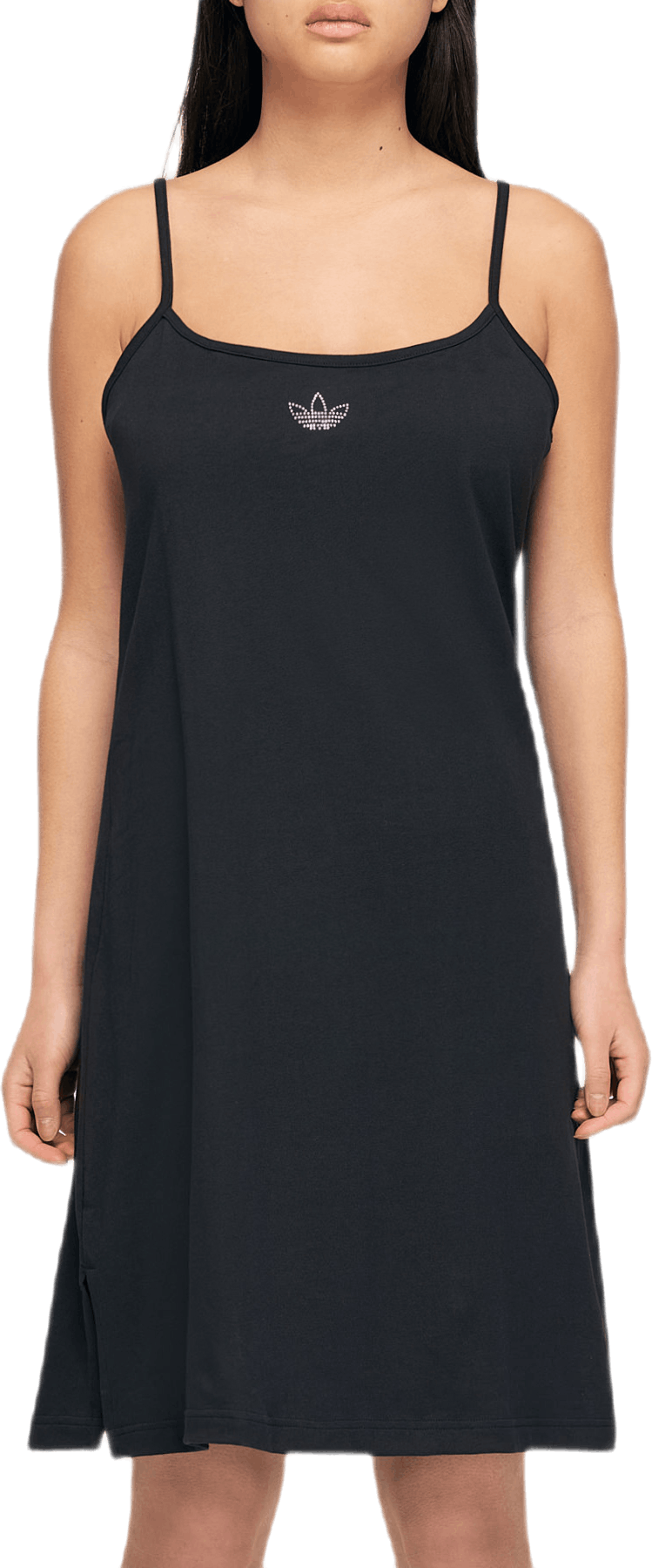 W Dress Black, Female, Odzież, spódnice i sukienki, Czarny, 34