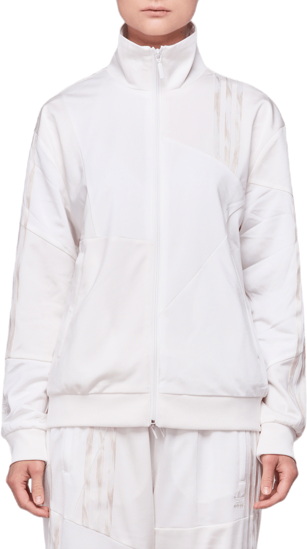 X Danielle Cathari Track Top White